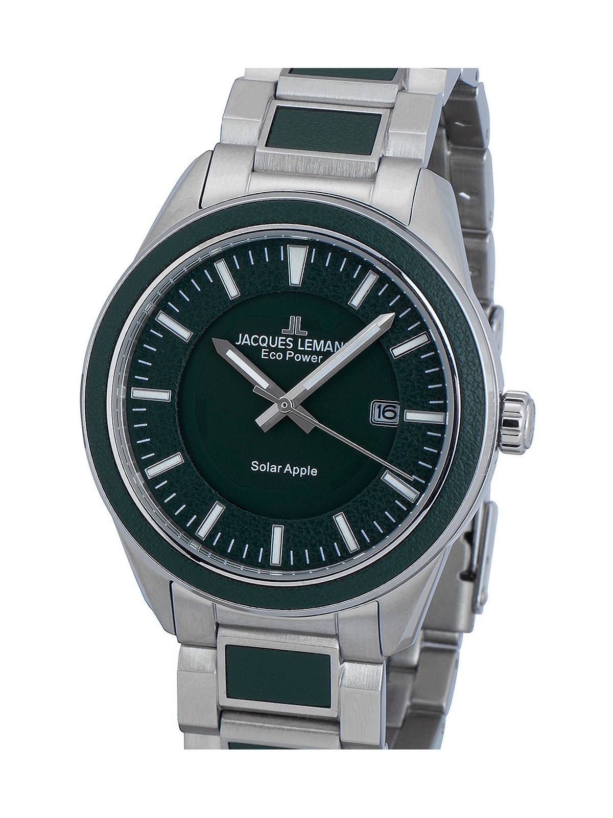 orologio uomo Jacques Lemans 1-2116E Eco Power Apple 40mm 10ATM