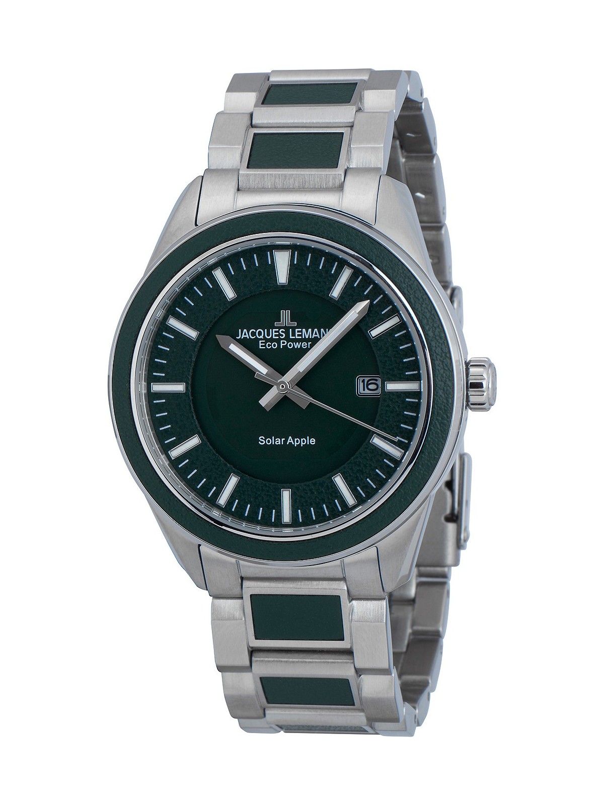 orologio uomo Jacques Lemans 1-2116E Eco Power Apple 40mm 10ATM