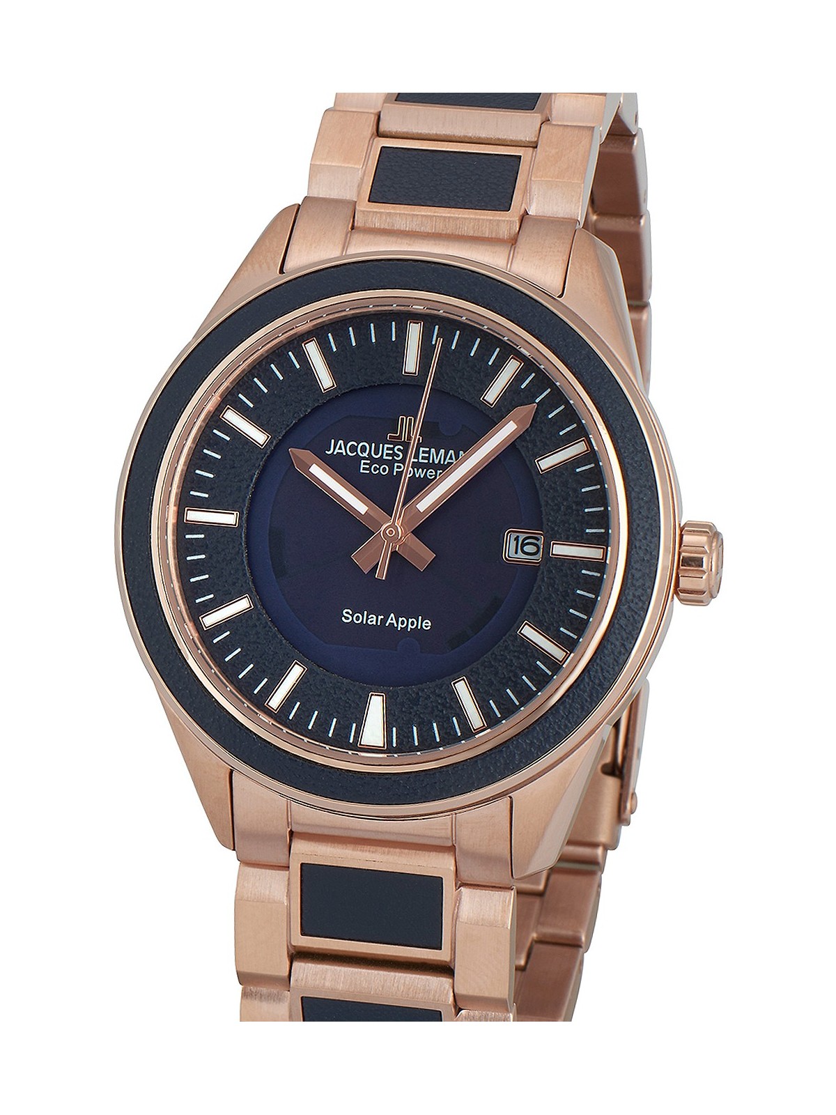 orologio uomo Jacques Lemans 1-2116F Eco Power Apple 40mm 10ATM