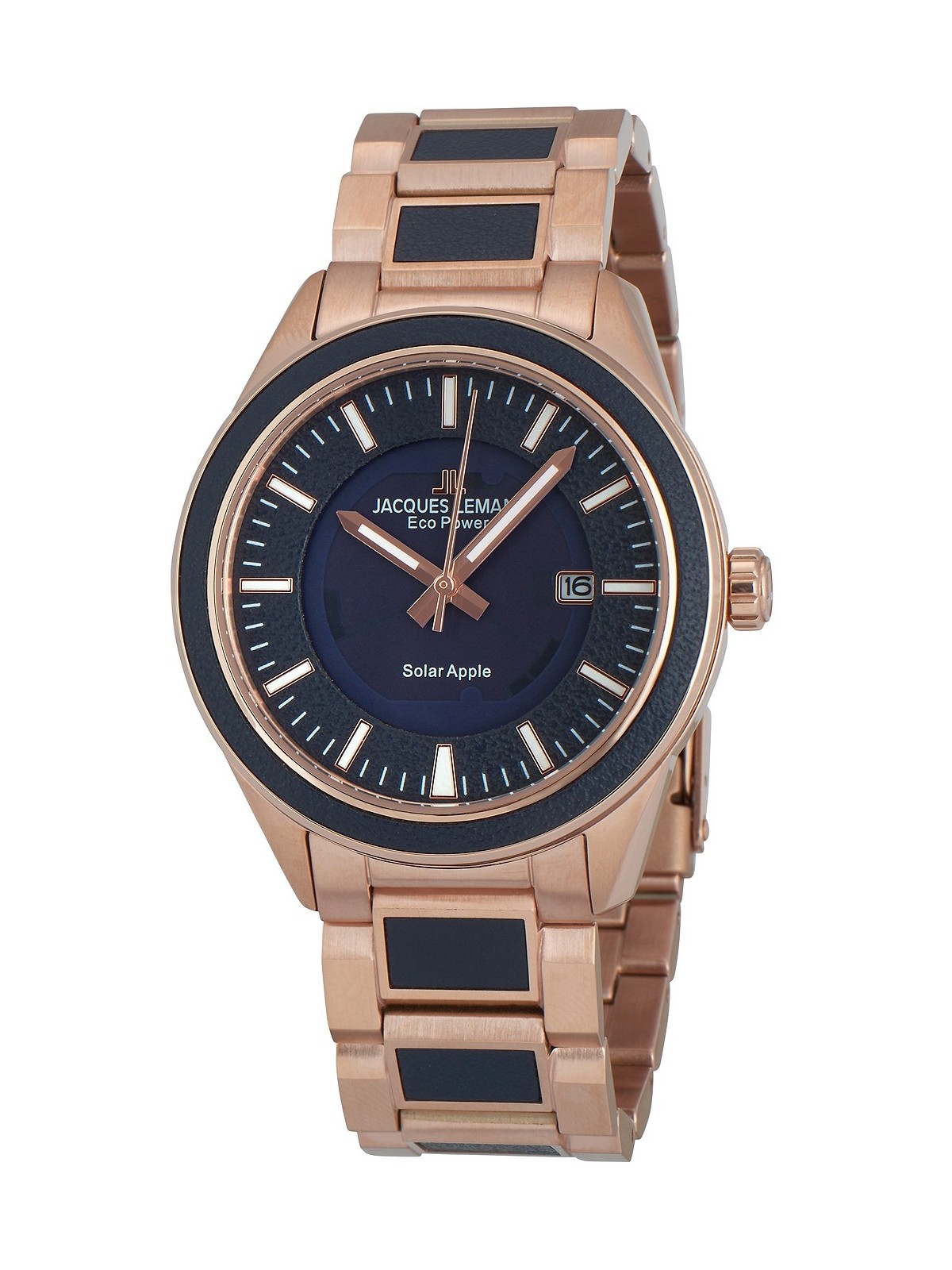 orologio uomo Jacques Lemans 1-2116F Eco Power Apple 40mm 10ATM