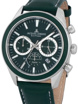 orologio uomo Jacques Lemans 1-2115D Eco Power Apple 44mm 10ATM