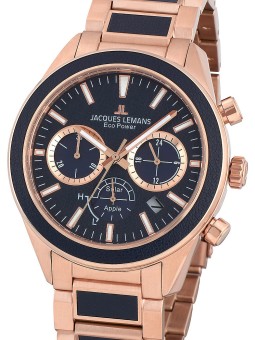 orologio uomo Jacques Lemans 1-2115H Eco Power Apple 44mm 10ATM