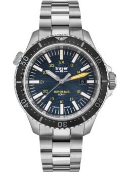 orologio uomo Traser H3 109370 P67 T100 SuperSub Blue Special Set 46mm 50ATM