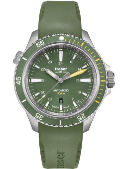 orologio uomo Traser H3 110327 P67 Diver Automatic Green Mens Watch 46mm 50ATM