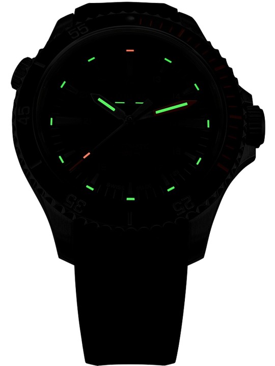 orologio uomo Traser H3 110323 P67 Diver Automatic Black Mens Watch 46mm 50ATM