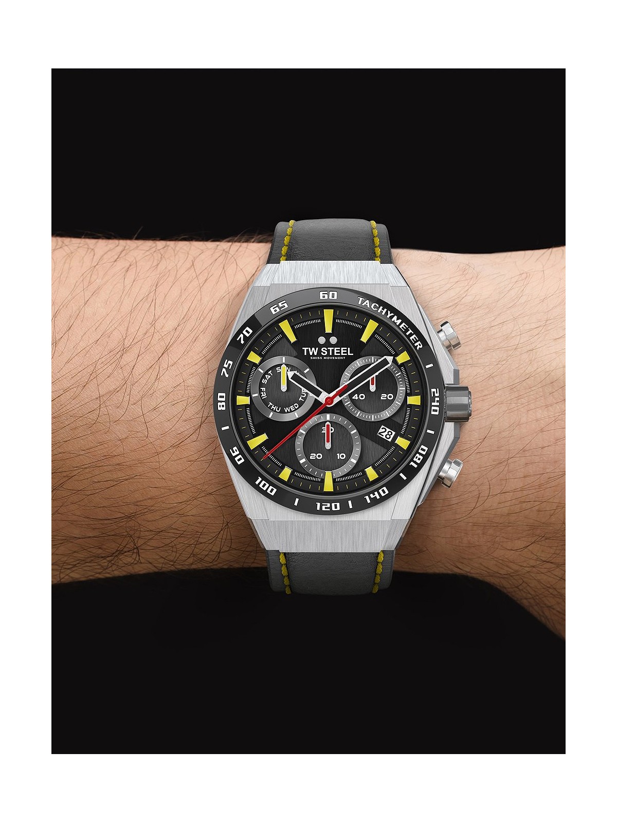 orologio uomo TW-Steel CE4071 Fast Lane Chronograph limited edition Mens Watch 44mm 10ATM
