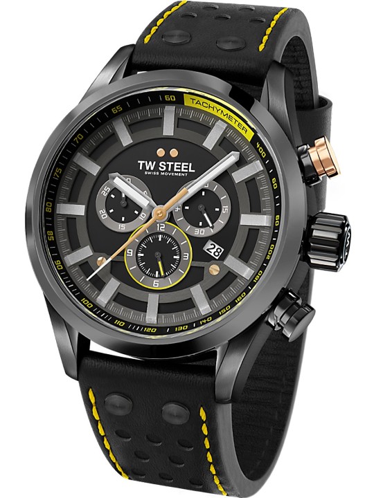 orologio uomo TW-Steel SVS207 Fast Lane Chronograph limited edition Mens Watch 48mm 10ATM