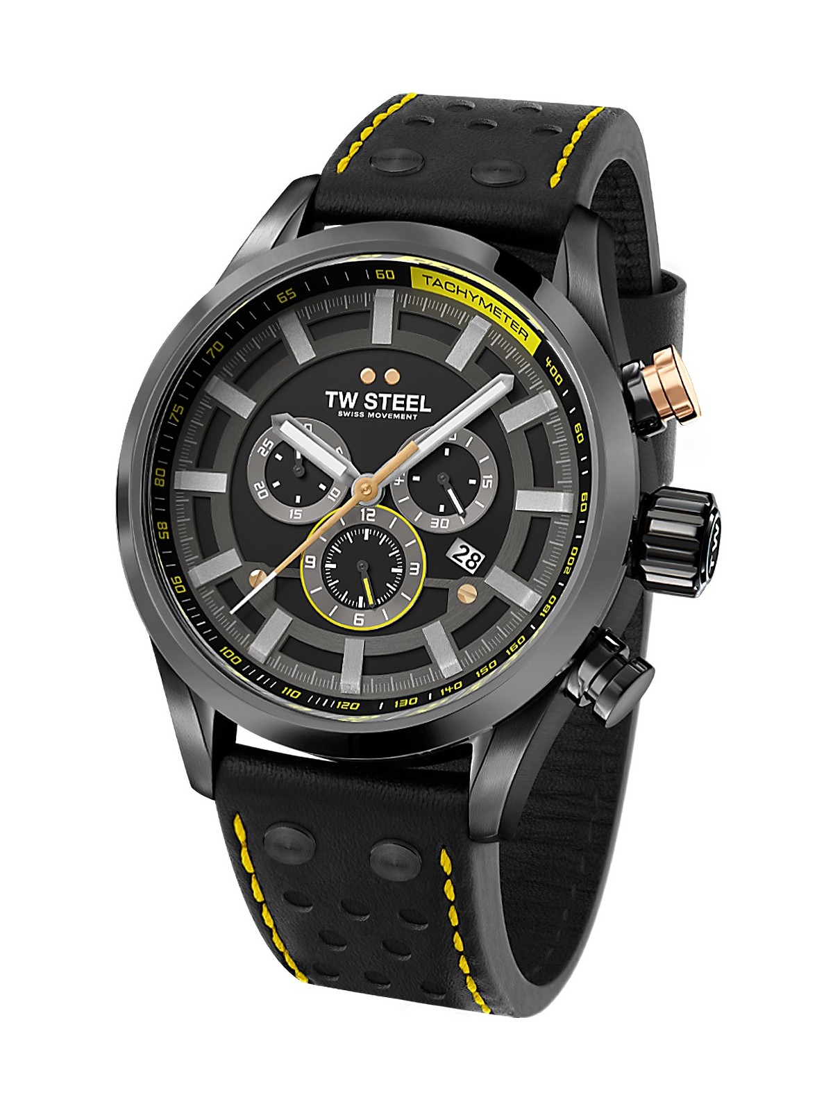 orologio uomo TW-Steel SVS207 Fast Lane Chronograph limited edition Mens Watch 48mm 10ATM