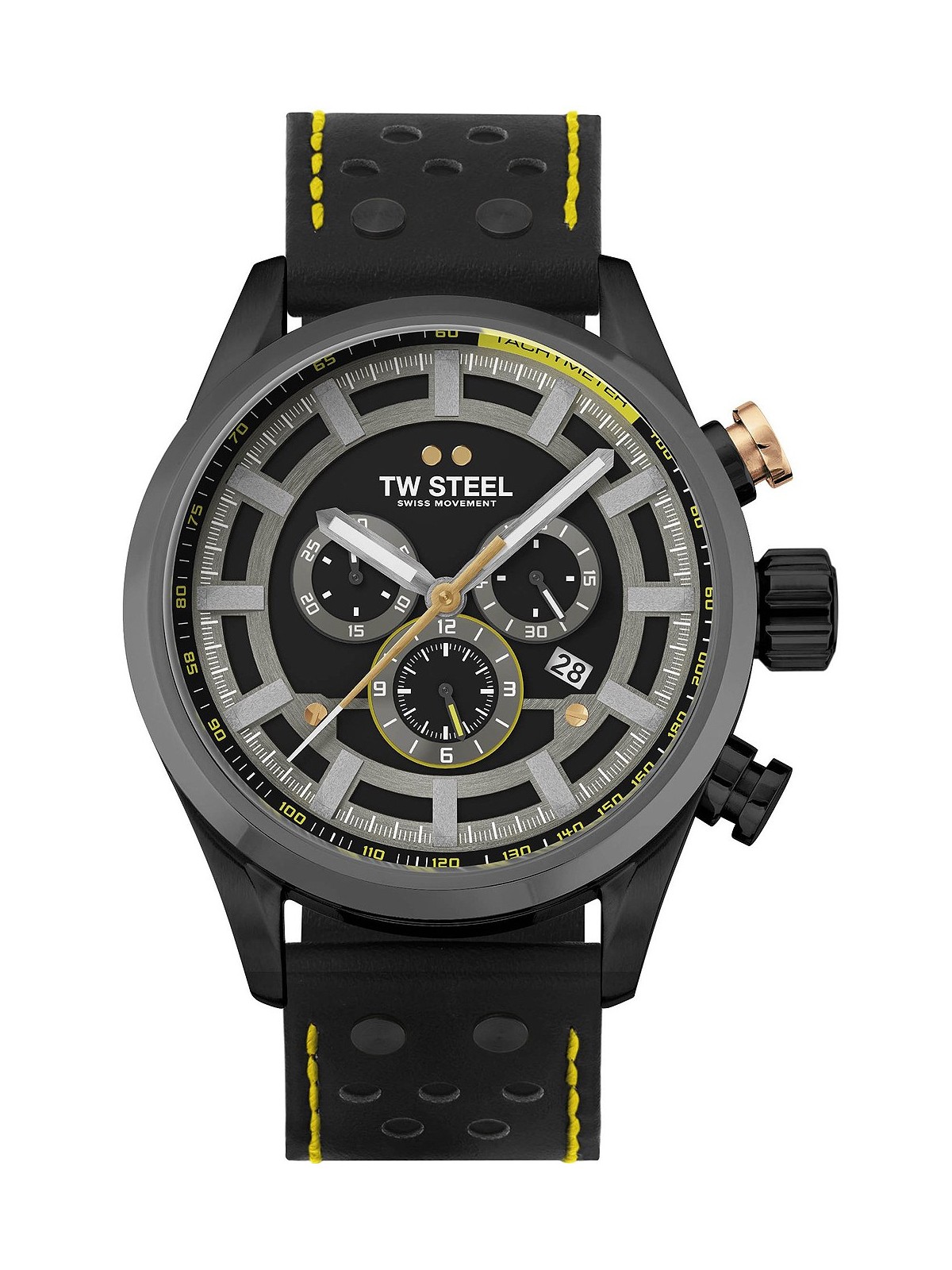 orologio uomo TW-Steel SVS207 Fast Lane Chronograph limited edition Mens Watch 48mm 10ATM