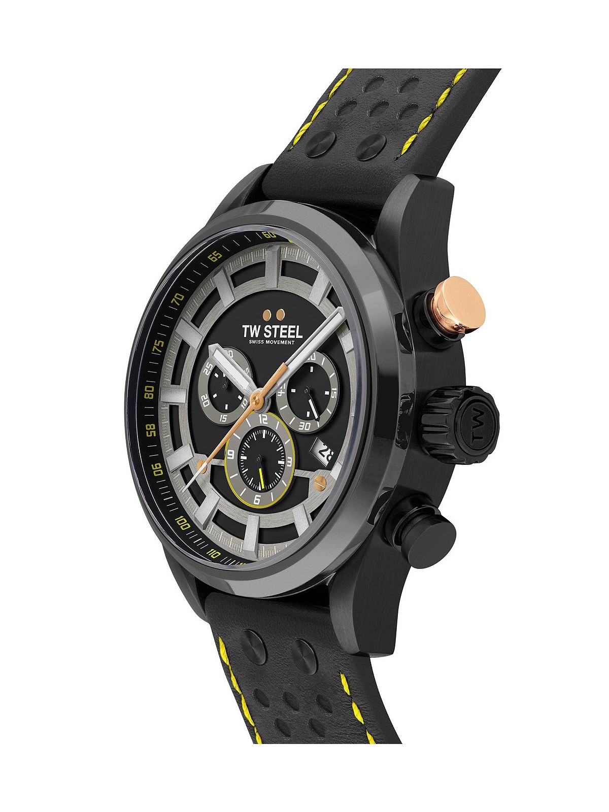 orologio uomo TW-Steel SVS207 Fast Lane Chronograph limited edition Mens Watch 48mm 10ATM