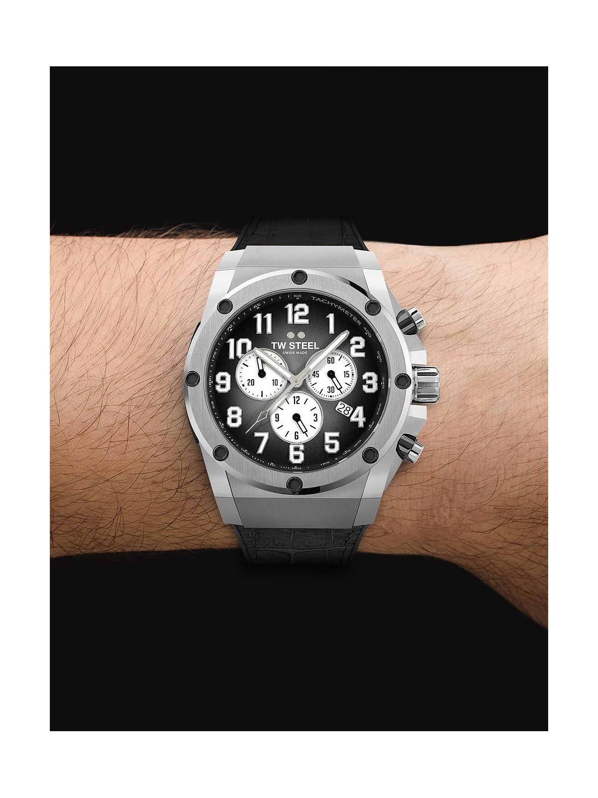 orologio uomo TW-Steel ACE130 ACE Genesis Chronograph limited edition Mens Watch 44mm 20ATM