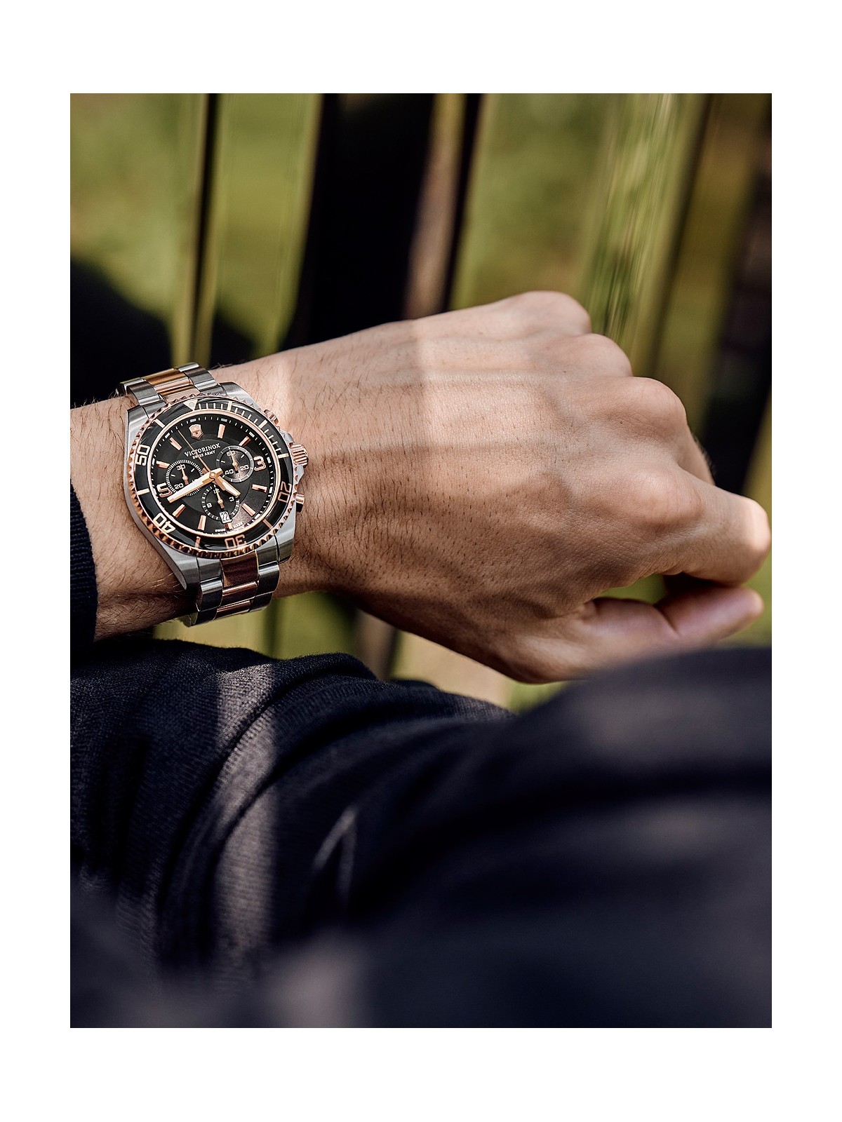 orologio uomo Victorinox 241952 Maverick chrono 43mm 10ATM