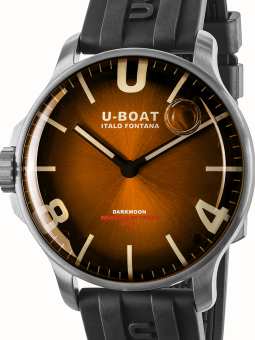 orologio uomo U-Boat 8703/B Darkmoon Brown SS Soleil 44mm 5ATM