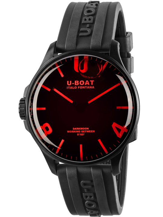 orologio uomo U-Boat 8466/D Darkmoon Red IPB 44mm 5ATM