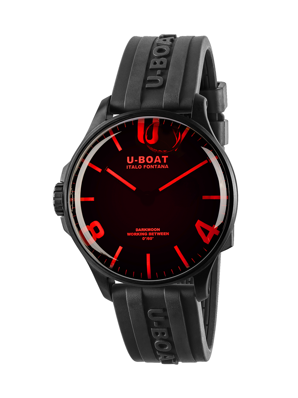 orologio uomo U-Boat 8466/D Darkmoon Red IPB 44mm 5ATM