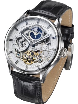 orologio uomo Carl von Zeyten CVZ0008WHS Neustadt automatic dual-time 46mm 3ATM