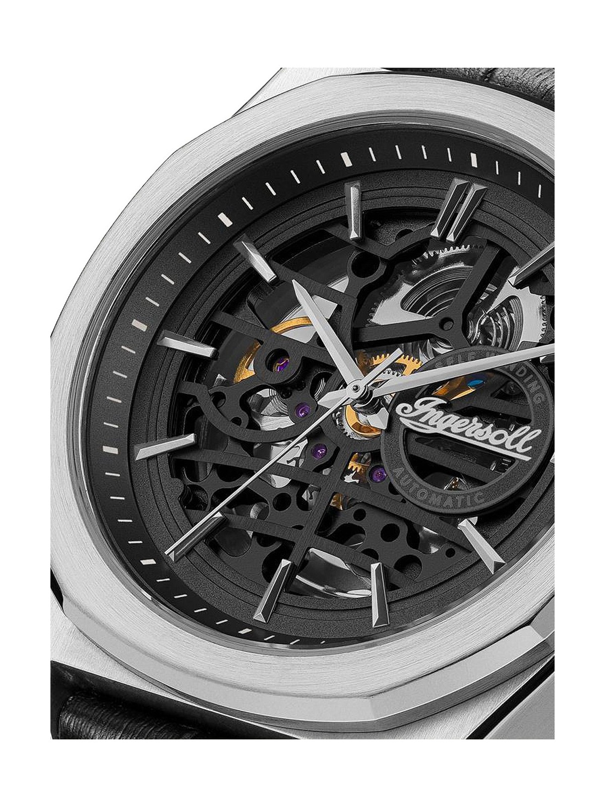 orologio uomo Ingersoll I09302B The Orville automatic 46mm 5ATM