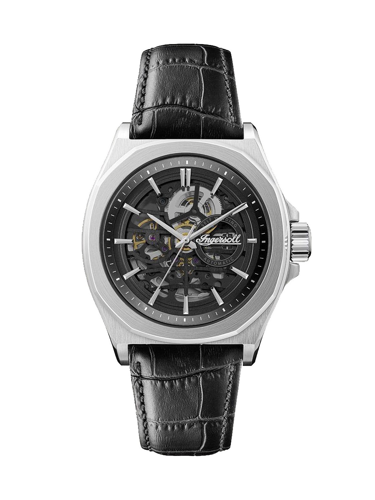 orologio uomo Ingersoll I09302B The Orville automatic 46mm 5ATM