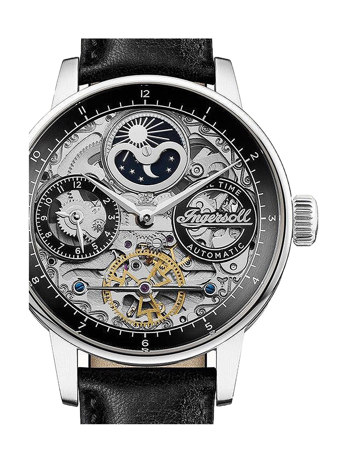 orologio uomo Ingersoll I07701 The Jazz automatic 42mm 5ATM