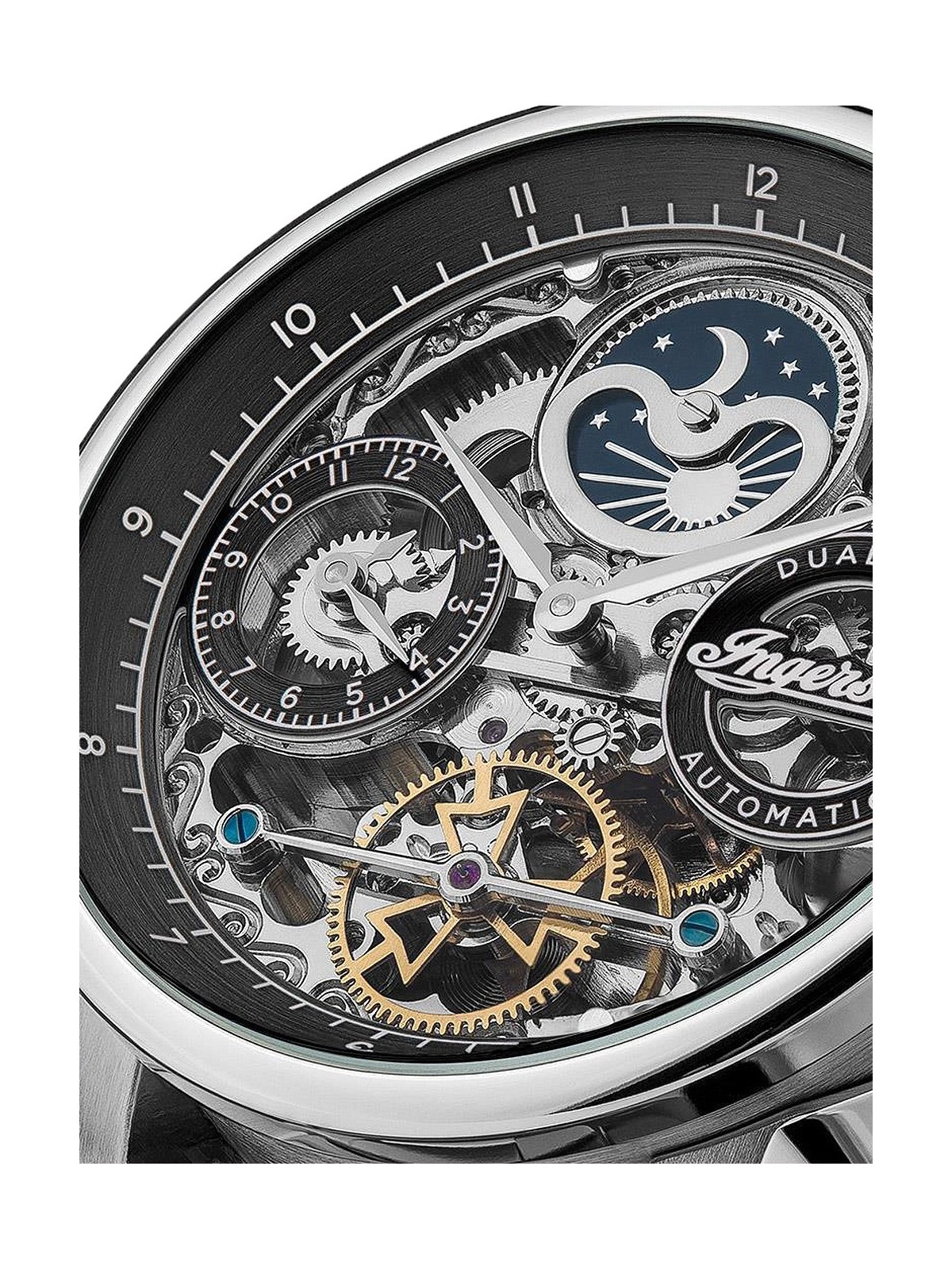 orologio uomo Ingersoll I07701 The Jazz automatic 42mm 5ATM