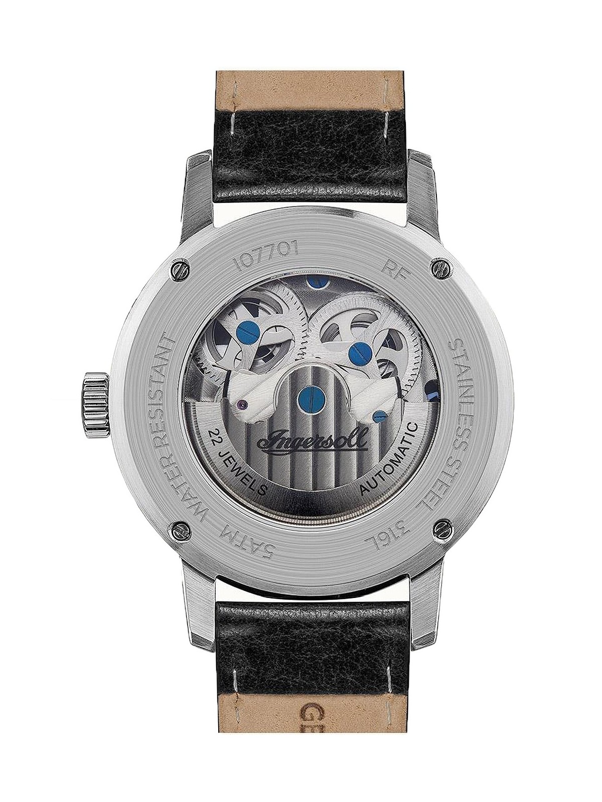 orologio uomo Ingersoll I07701 The Jazz automatic 42mm 5ATM