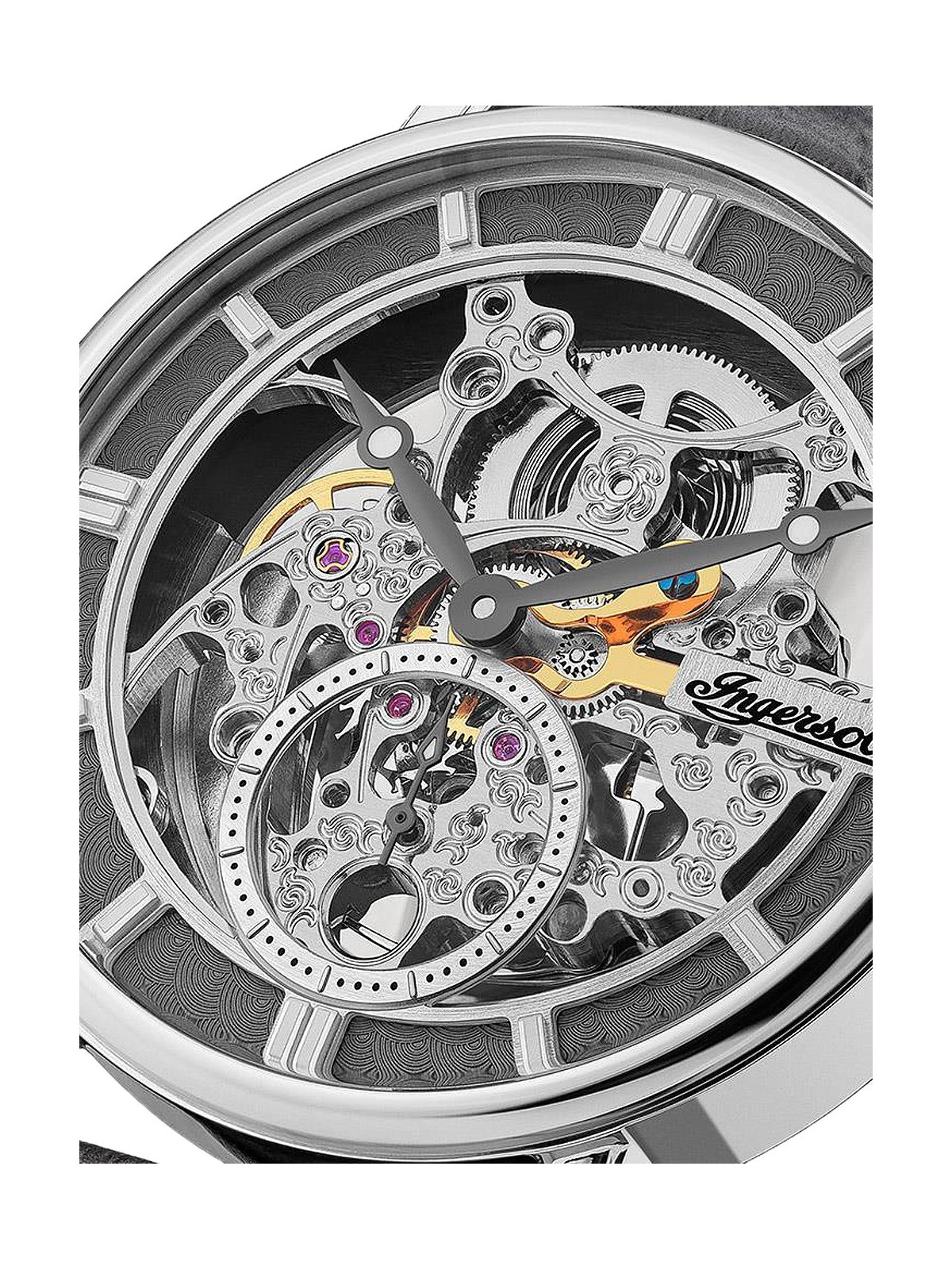 orologio uomo Ingersoll I00402B The Herald automatic 40mm 5ATM