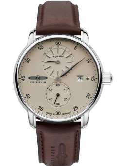 orologio uomo Zeppelin 8622-5 New Captains Line automatic 43mm 5ATM