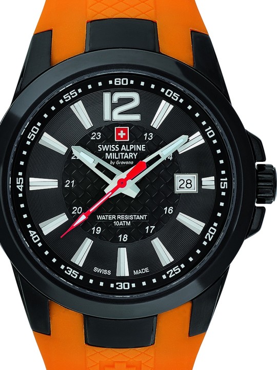 orologio uomo Swiss Alpine Military 7058.1879 men`s watch 43mm 10ATM