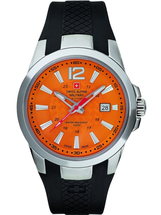 orologio uomo Swiss Alpine Military 7058.1839 men`s watch 43mm 10ATM
