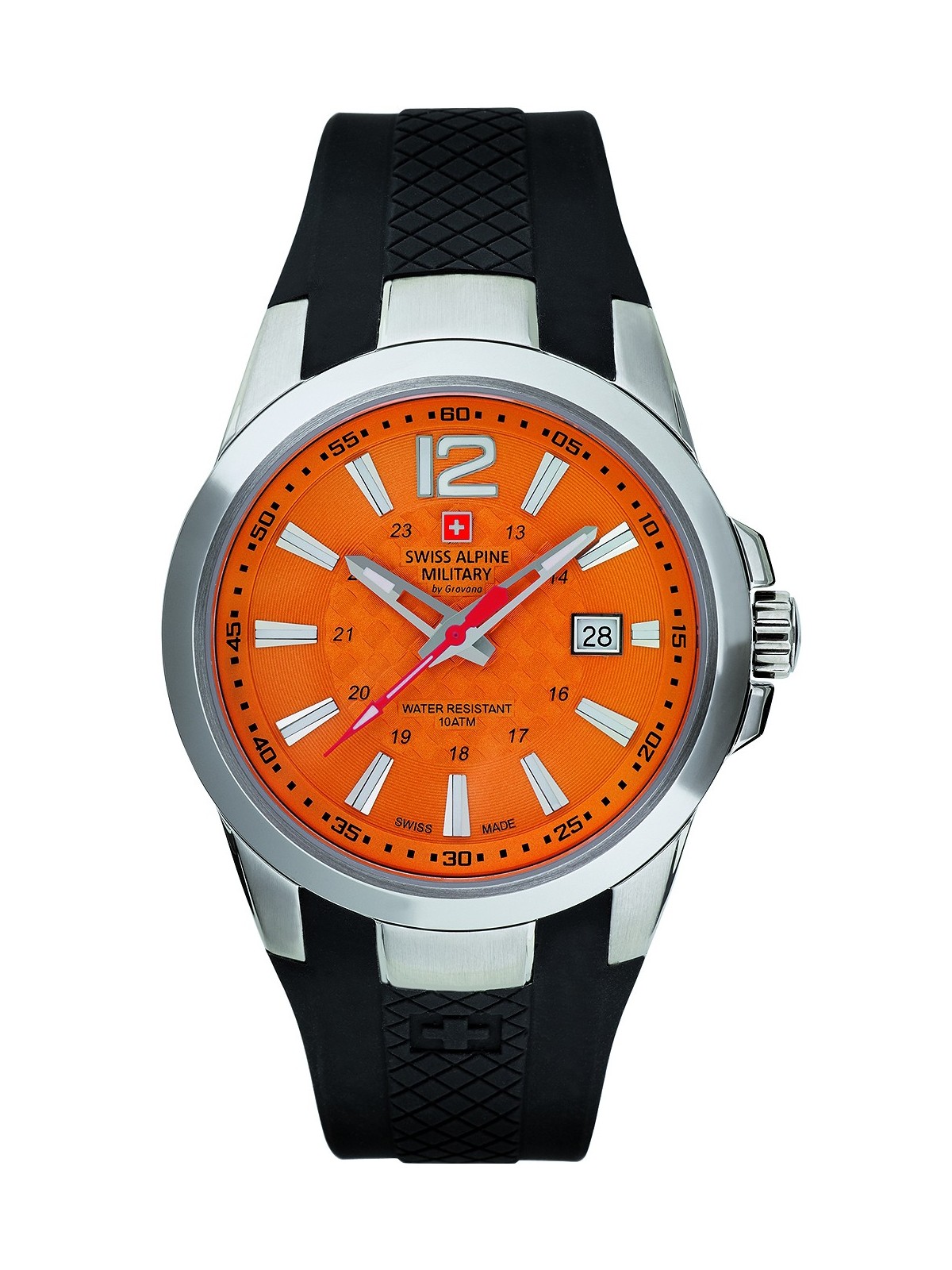 orologio uomo Swiss Alpine Military 7058.1839 men`s watch 43mm 10ATM
