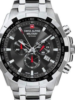 orologio uomo Swiss Alpine Military 7043.9237 sapphire crystal Chronograph Mens Watch