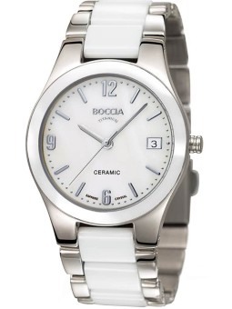 Boccia 3189-01 ladies watch ceramic titanium 32mm 5ATM