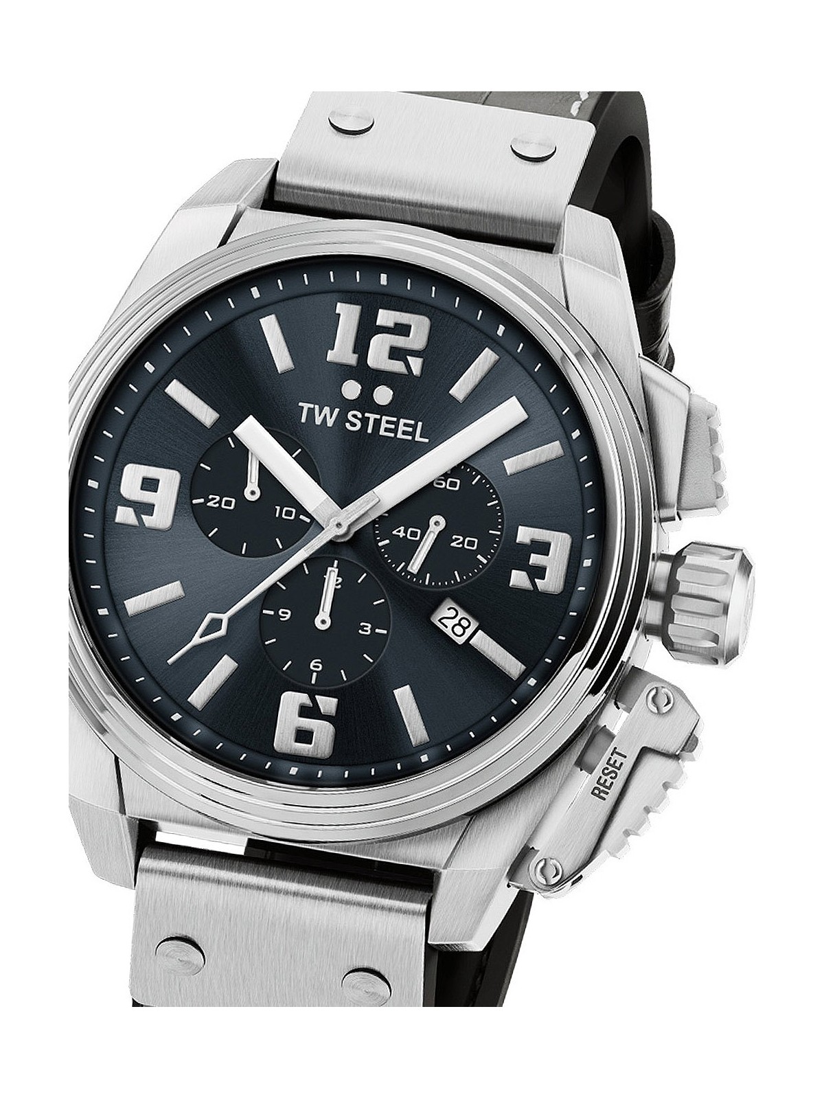 orologio uomo TW-Steel TW1013 Canteen Chronograph Mens Watch 46mm 10ATM