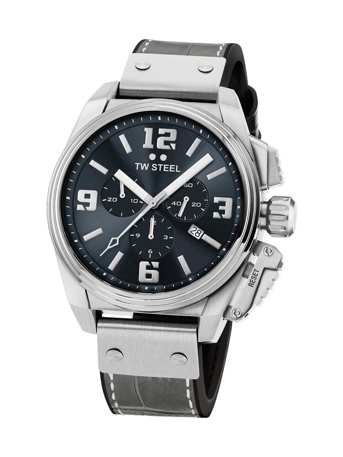 orologio uomo TW-Steel TW1013 Canteen Chronograph Mens Watch 46mm 10ATM