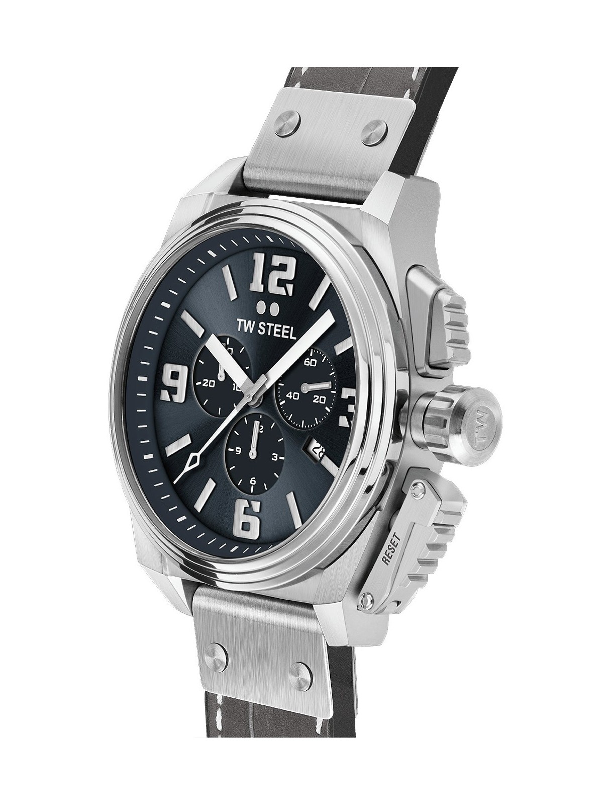 orologio uomo TW-Steel TW1013 Canteen Chronograph Mens Watch 46mm 10ATM