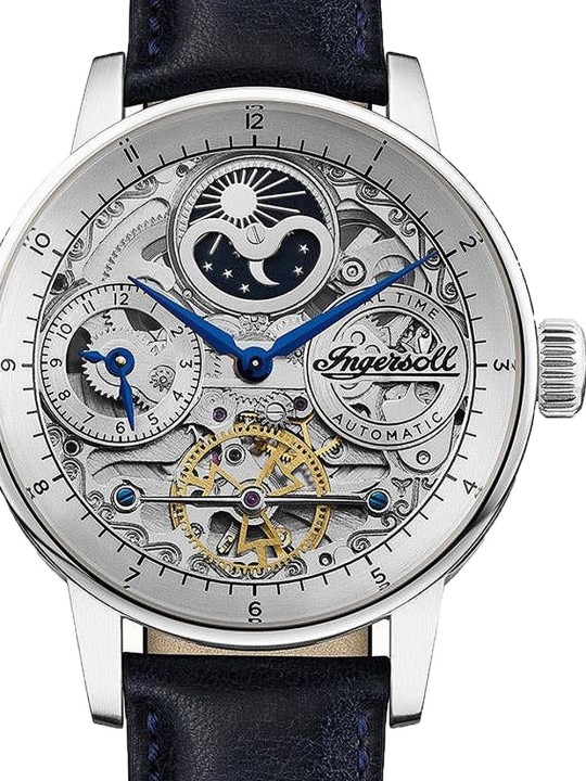 orologio uomo Ingersoll I07702 The Jazz Automatic Mens Watch 42mm 5ATM