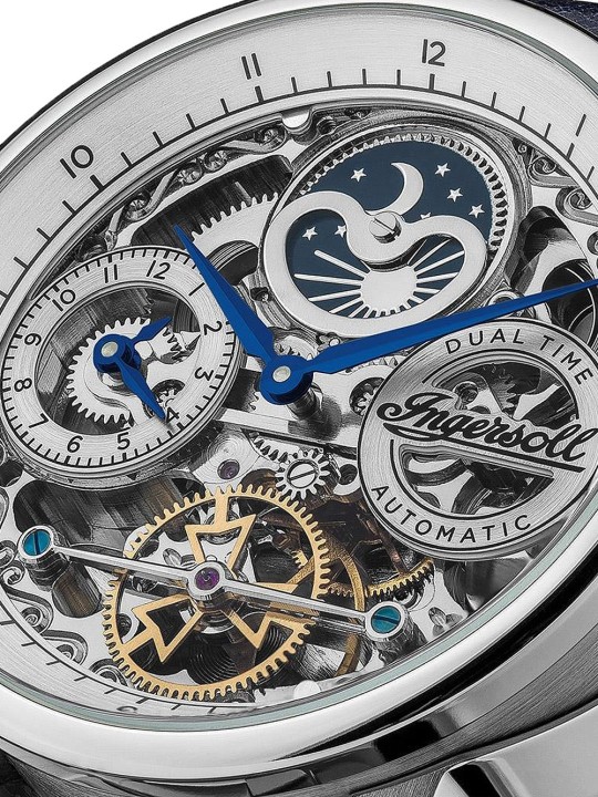 orologio uomo Ingersoll I07702 The Jazz Automatic Mens Watch 42mm 5ATM
