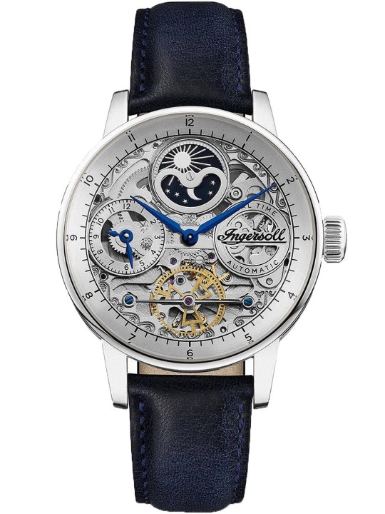 orologio uomo Ingersoll I07702 The Jazz Automatic Mens Watch 42mm 5ATM