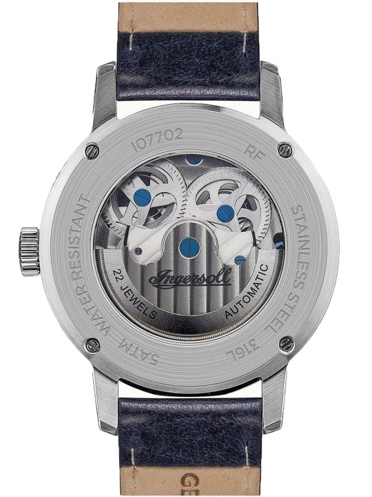 orologio uomo Ingersoll I07702 The Jazz Automatic Mens Watch 42mm 5ATM