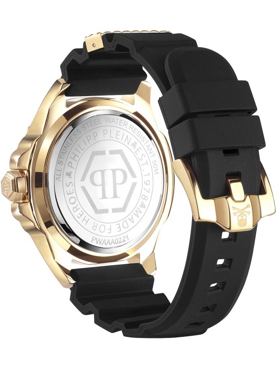 orologio uomo Philipp Plein PWAAA0221 The $kull Mens Watch 44mm 5ATM