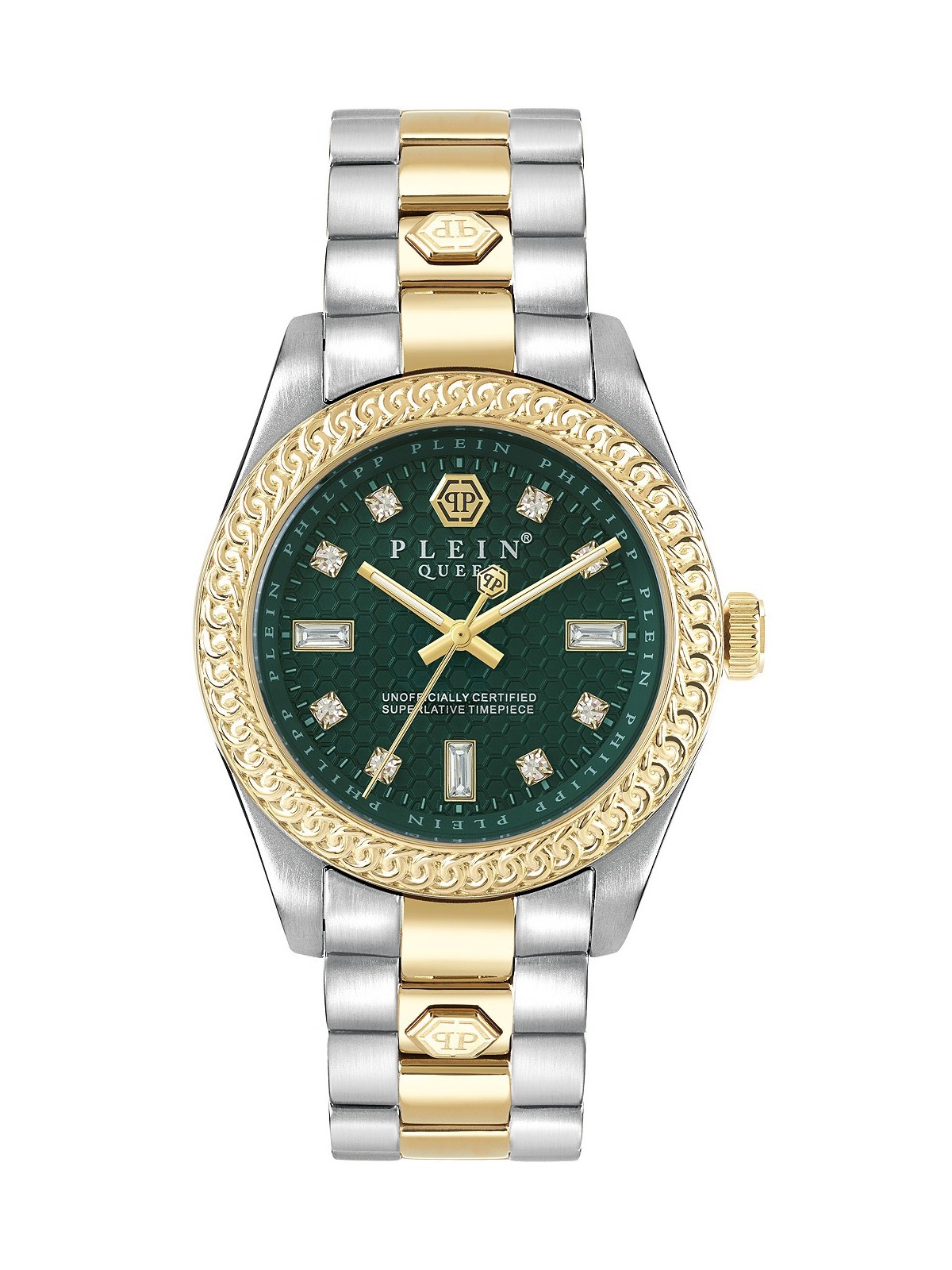 orologio donna Philipp Plein PWDAA0421 Queen Crystal Ladies Watch 36mm 5ATM