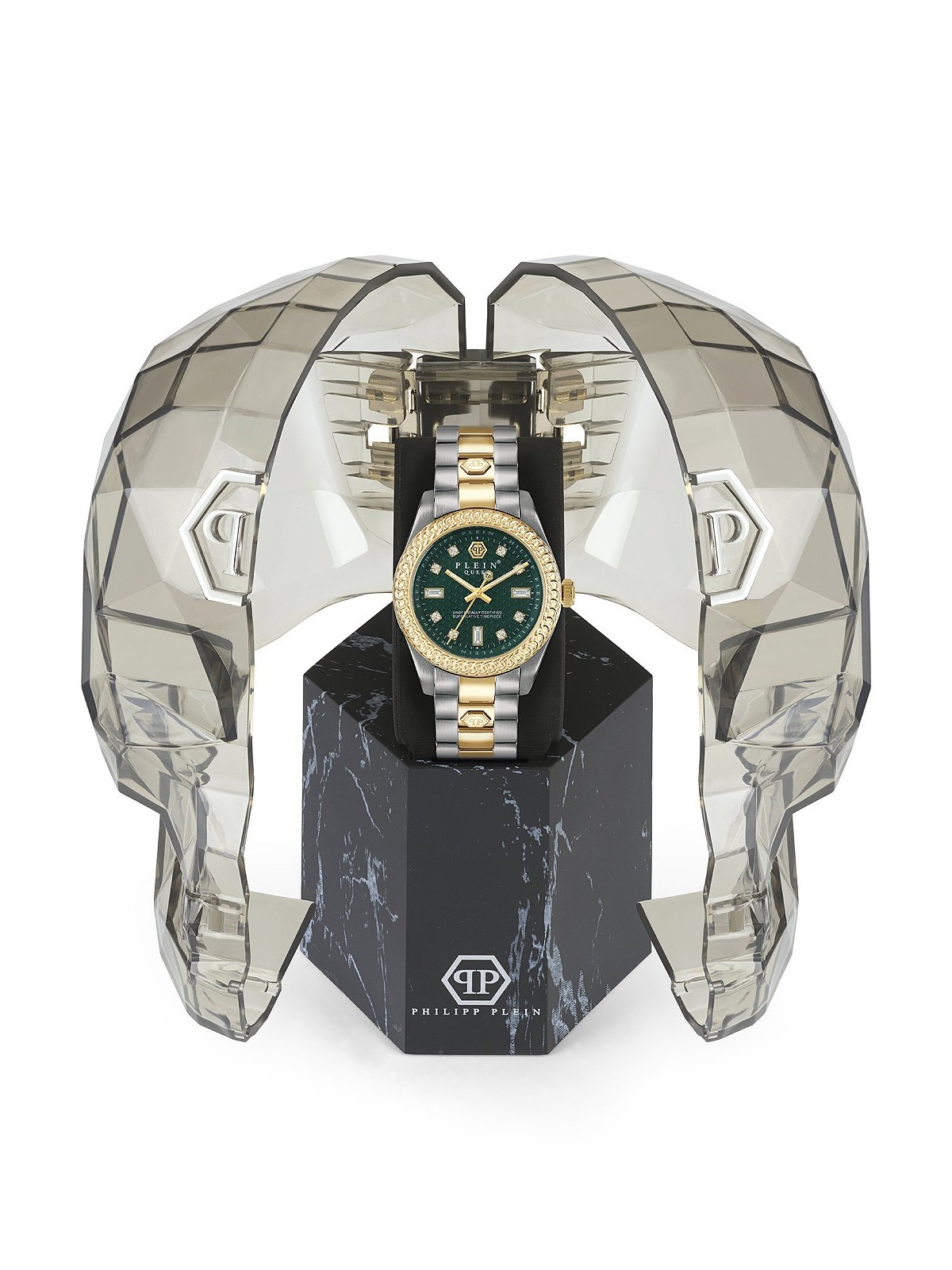 orologio donna Philipp Plein PWDAA0421 Queen Crystal Ladies Watch 36mm 5ATM