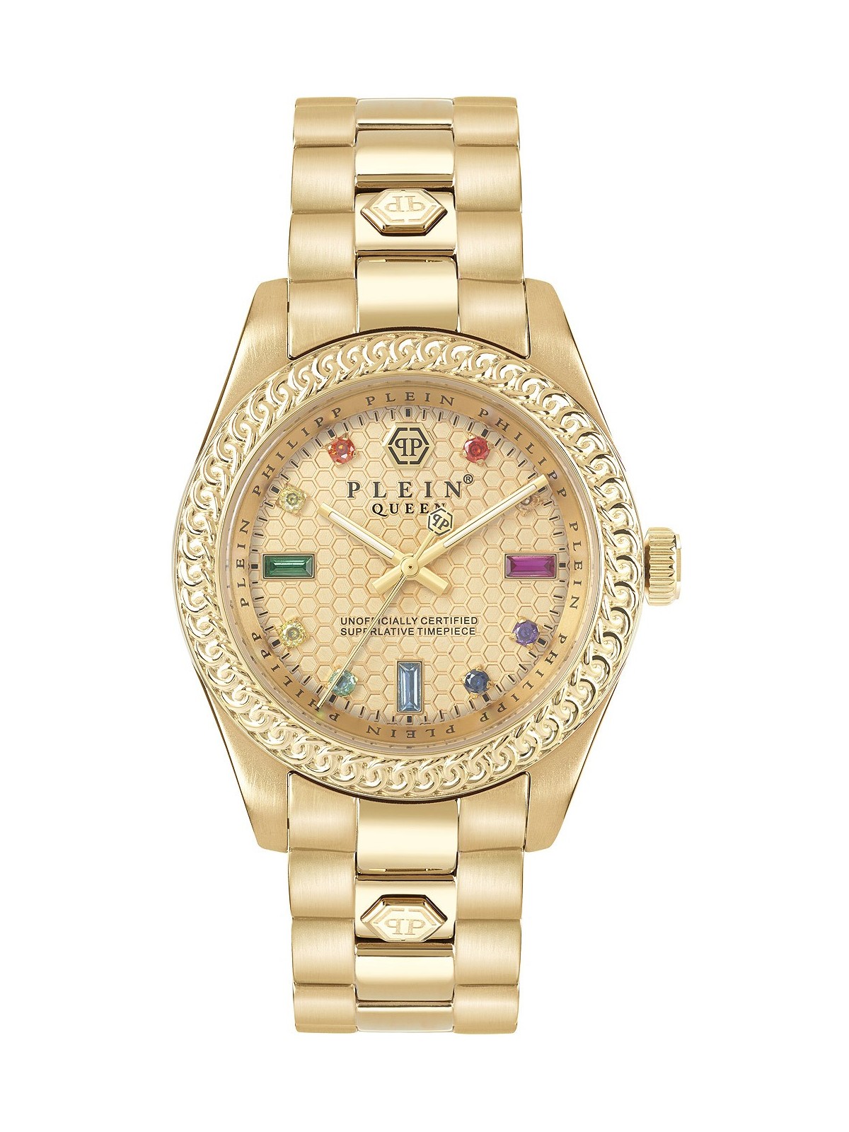 orologio donna Philipp Plein PWDAA0721 Queen Crystal Ladies Watch 36mm 5ATM