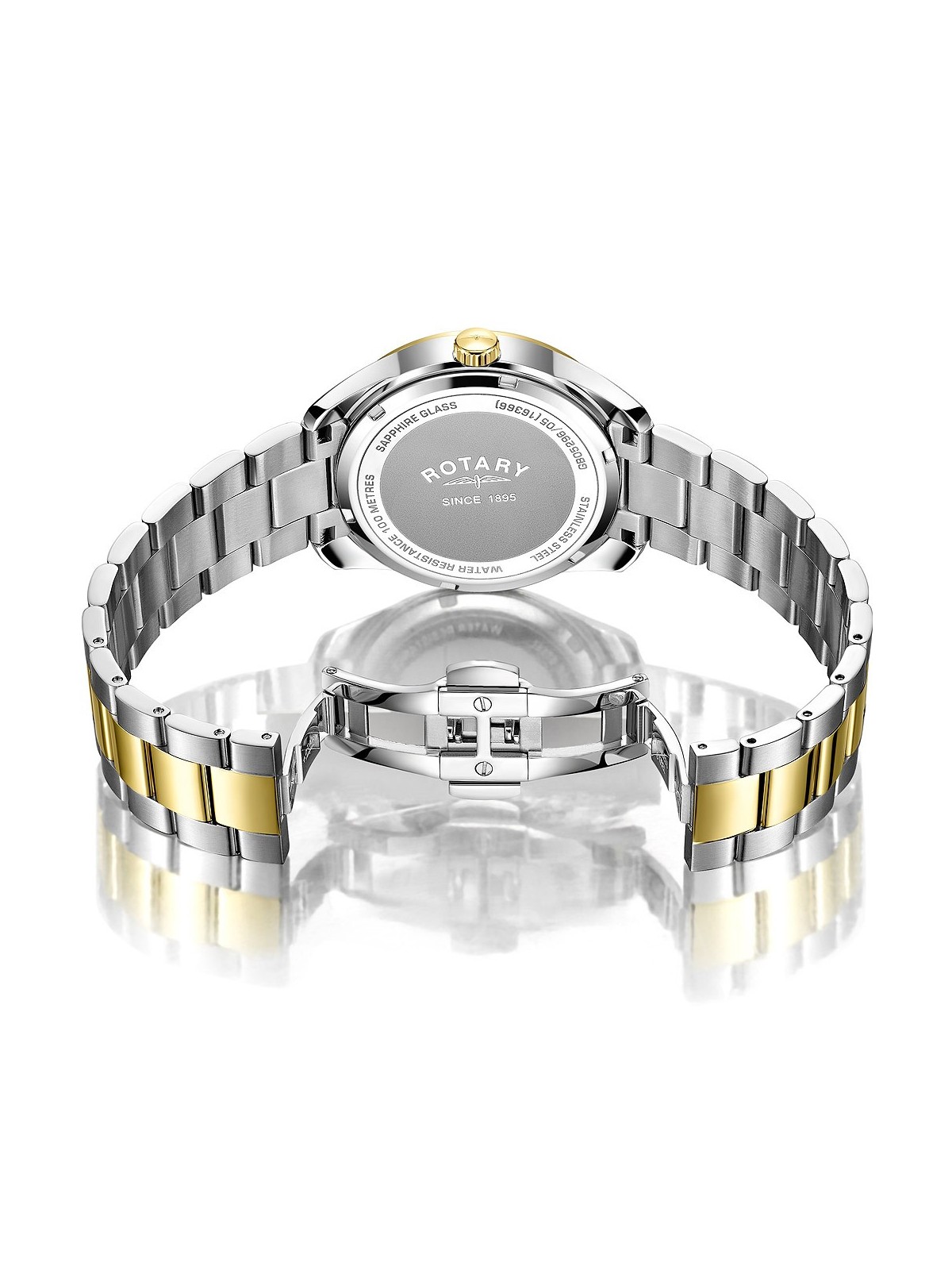 orologio uomo Rotary GB05296/05 Henley GMT men`s 40mm 10ATM