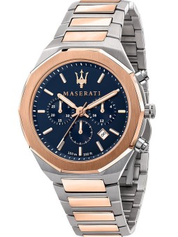 orologio uomo Maserati R8873642002 Stile chrono 45mm 10ATM