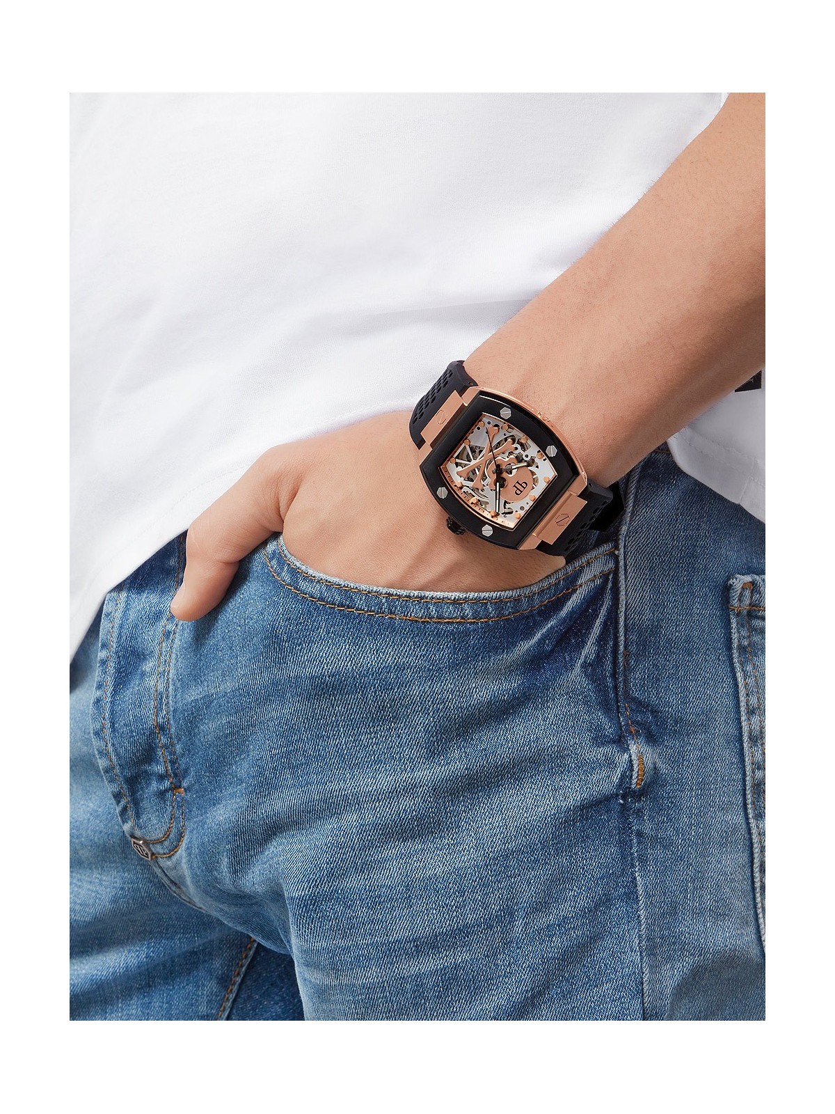 orologio uomo Philipp Plein PWBAA0121 The $keleton automatic 44mm 5ATM
