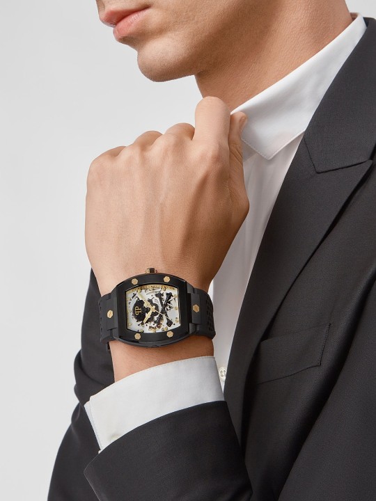 orologio uomo Philipp Plein PWBAA0521 The $keleton automatic 44mm 5ATM