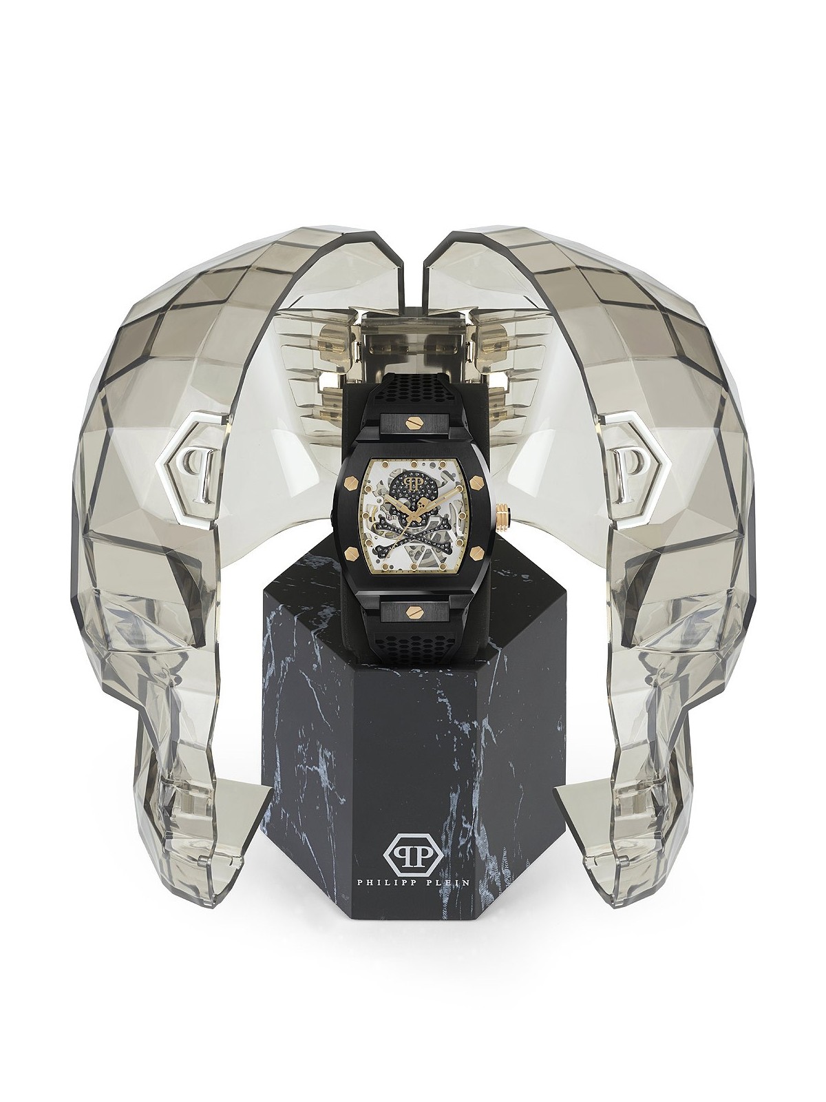 orologio uomo Philipp Plein PWBAA0521 The $keleton automatic 44mm 5ATM