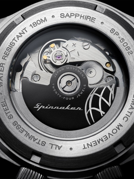 orologio uomo Spinnaker SP-5062-11 Bradner Automatic 42mm 18ATM