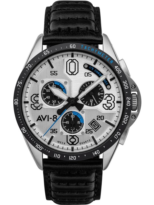 orologio uomo AVI-8 AV-4077-01 P-51 Mustang Chronograph 43mm 5ATM
